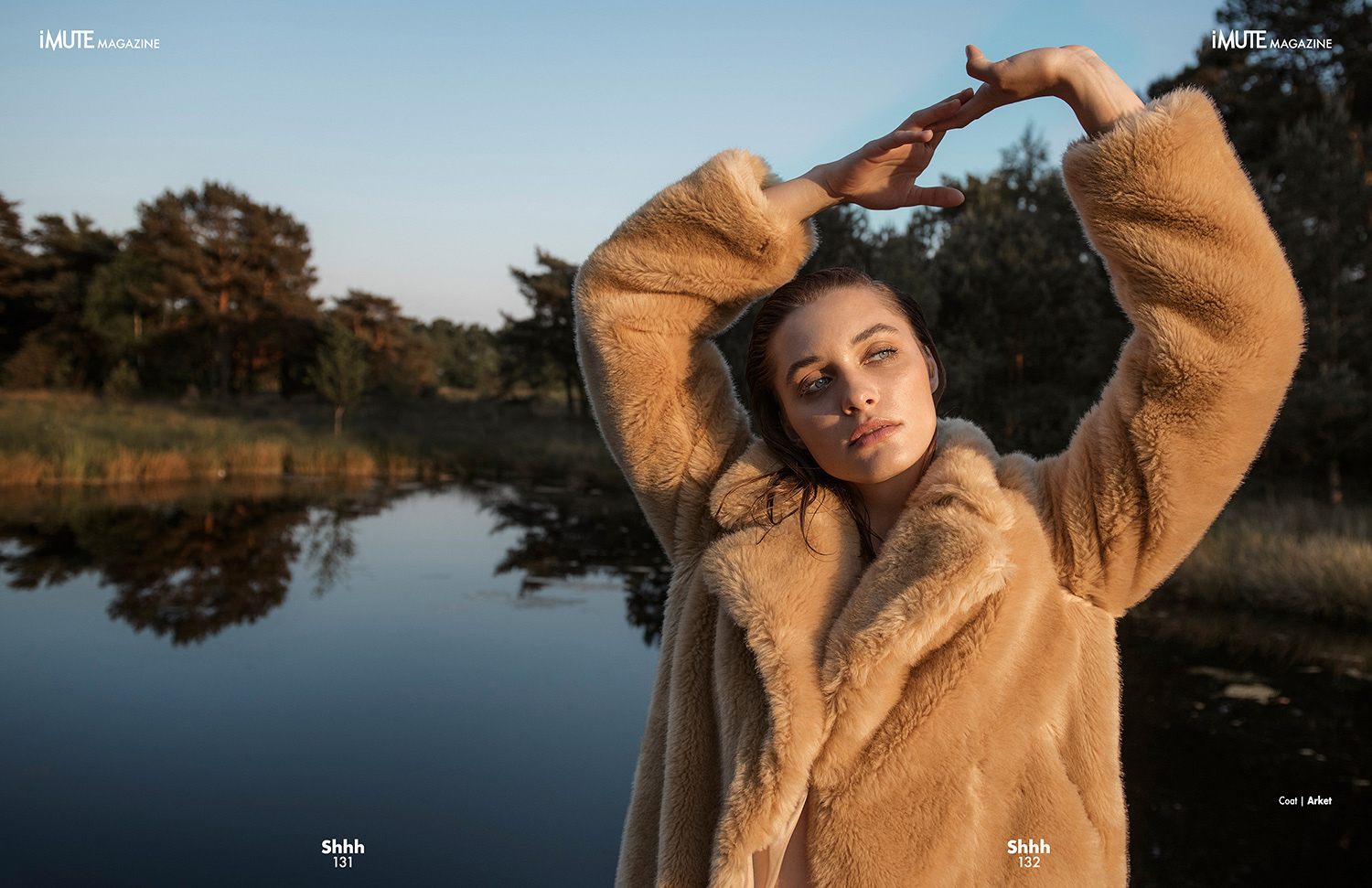 Leoni Höller photographed for Imute Magazine by Sebastian Brüll