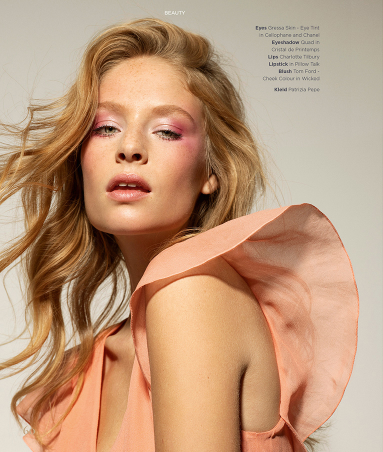 Beauty Editorial shot by Sebastian Brüll for Königsallee Magazine