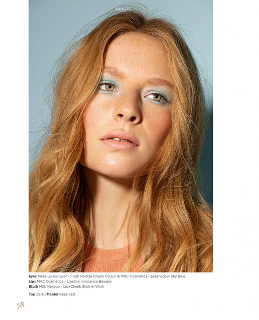 Beauty Editorial shot by Sebastian Brüll for Königsallee Magazine