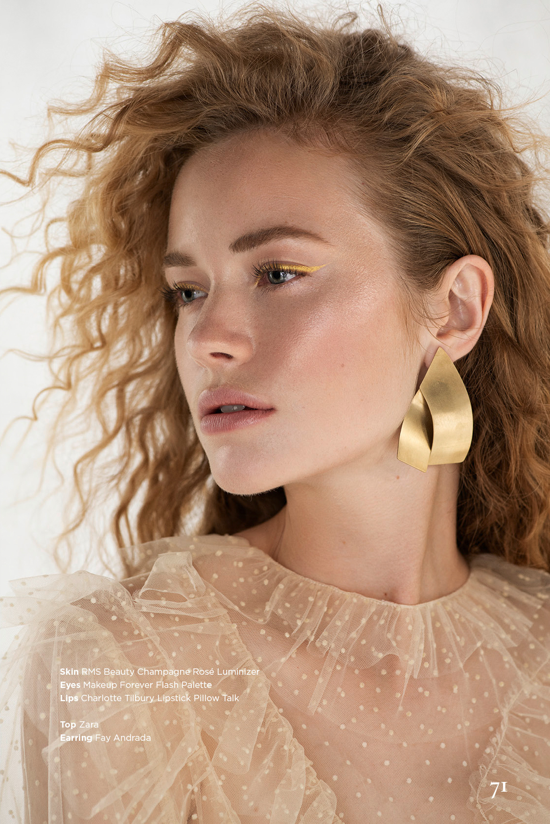 Beauty Editorial shot by Sebastian Brüll for Königsallee Magazine